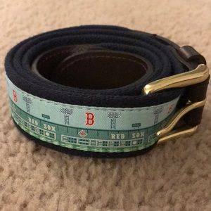 Vineyard Vine Red Sox Belt